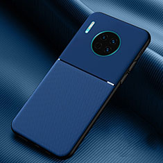 Funda Silicona Carcasa Goma Twill Y01 para Huawei Mate 30 Azul