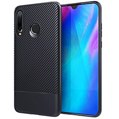 Funda Silicona Carcasa Goma Twill Y02 para Huawei P30 Lite XL Azul