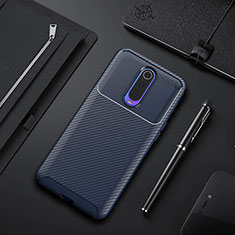 Funda Silicona Carcasa Goma Twill Y02 para Oppo R17 Pro Azul