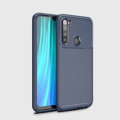 Funda Silicona Carcasa Goma Twill Y02 para Xiaomi Redmi Note 8 Azul