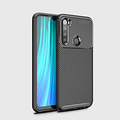 Funda Silicona Carcasa Goma Twill Y02 para Xiaomi Redmi Note 8T Negro