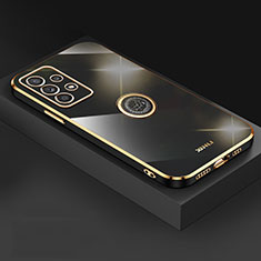 Funda Silicona Carcasa Ultrafina Goma con Magnetico Anillo de dedo Soporte XL2 para Samsung Galaxy A33 5G Negro