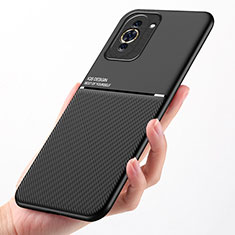 Funda Silicona Carcasa Ultrafina Goma con Magnetico D01 para Huawei Nova 10 Pro Negro