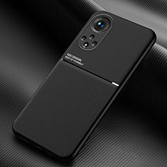 Funda Silicona Carcasa Ultrafina Goma con Magnetico para Huawei Honor 50 5G Negro