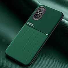 Funda Silicona Carcasa Ultrafina Goma con Magnetico para Huawei Honor 50 SE 5G Verde