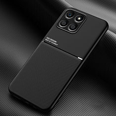 Funda Silicona Carcasa Ultrafina Goma con Magnetico para Huawei Honor 70 Lite 5G Negro