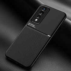 Funda Silicona Carcasa Ultrafina Goma con Magnetico para Huawei Honor 80 GT 5G Negro