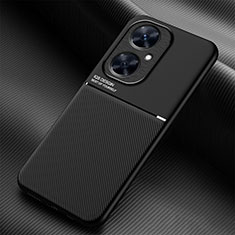 Funda Silicona Carcasa Ultrafina Goma con Magnetico para Huawei Nova 11i Negro