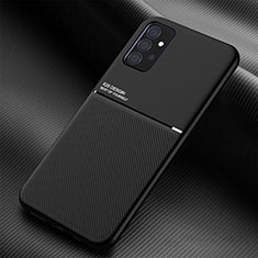 Funda Silicona Carcasa Ultrafina Goma con Magnetico para Samsung Galaxy A52 4G Negro