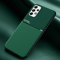 Funda Silicona Carcasa Ultrafina Goma con Magnetico para Samsung Galaxy A53 5G Verde