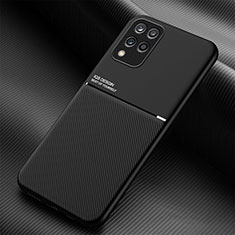 Funda Silicona Carcasa Ultrafina Goma con Magnetico para Samsung Galaxy M33 5G Negro