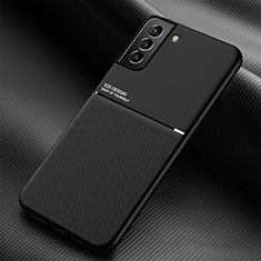 Funda Silicona Carcasa Ultrafina Goma con Magnetico para Samsung Galaxy S25 Plus 5G Negro