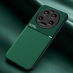 Funda Silicona Carcasa Ultrafina Goma con Magnetico para Xiaomi Mi 13 Ultra 5G Verde