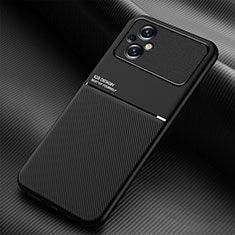 Funda Silicona Carcasa Ultrafina Goma con Magnetico para Xiaomi Poco M5 4G Negro