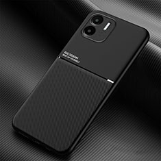 Funda Silicona Carcasa Ultrafina Goma con Magnetico para Xiaomi Redmi A2 Negro