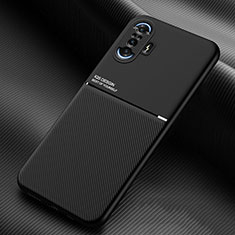 Funda Silicona Carcasa Ultrafina Goma con Magnetico para Xiaomi Redmi K40 Gaming 5G Negro