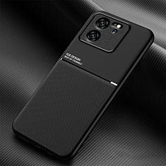 Funda Silicona Carcasa Ultrafina Goma con Magnetico para Xiaomi Redmi K60 Ultra 5G Negro