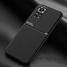 Funda Silicona Carcasa Ultrafina Goma con Magnetico para Xiaomi Redmi Note 11 Pro 5G Negro