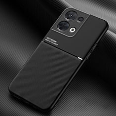 Funda Silicona Carcasa Ultrafina Goma con Magnetico para Xiaomi Redmi Note 13 Pro 5G Negro