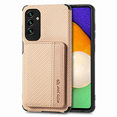 Funda Silicona Carcasa Ultrafina Goma con Magnetico S01D para Samsung Galaxy A04s Oro