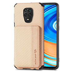 Funda Silicona Carcasa Ultrafina Goma con Magnetico S01D para Xiaomi Poco M2 Pro Oro