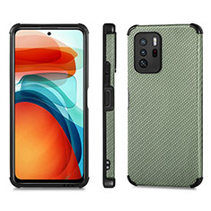 Funda Silicona Carcasa Ultrafina Goma con Magnetico S01D para Xiaomi Poco X3 GT 5G Verde