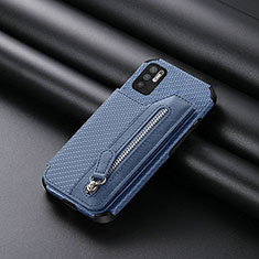 Funda Silicona Carcasa Ultrafina Goma con Magnetico S01D para Xiaomi Redmi Note 10T 5G Azul