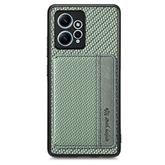 Funda Silicona Carcasa Ultrafina Goma con Magnetico S01D para Xiaomi Redmi Note 12 4G Verde