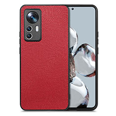 Funda Silicona Carcasa Ultrafina Goma con Magnetico S02D para Xiaomi Mi 12T 5G Rojo