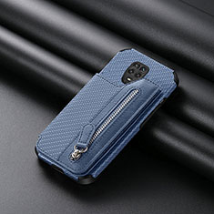 Funda Silicona Carcasa Ultrafina Goma con Magnetico S02D para Xiaomi Poco M2 Pro Azul