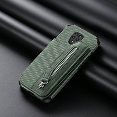 Funda Silicona Carcasa Ultrafina Goma con Magnetico S02D para Xiaomi Poco M2 Pro Verde