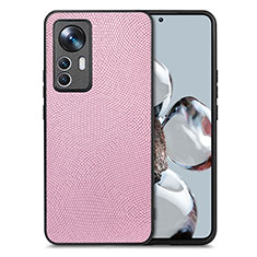 Funda Silicona Carcasa Ultrafina Goma con Magnetico S02D para Xiaomi Redmi K50 Ultra 5G Oro Rosa