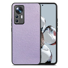 Funda Silicona Carcasa Ultrafina Goma con Magnetico S02D para Xiaomi Redmi K50 Ultra 5G Purpura Claro