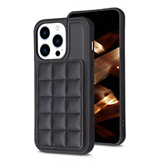 Funda Silicona Carcasa Ultrafina Goma con Magnetico S03D para Apple iPhone 14 Pro Max Negro