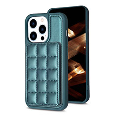 Funda Silicona Carcasa Ultrafina Goma con Magnetico S03D para Apple iPhone 16 Pro Verde