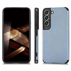 Funda Silicona Carcasa Ultrafina Goma con Magnetico S03D para Samsung Galaxy S24 5G Azul