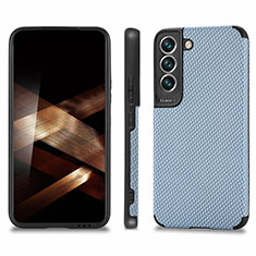 Funda Silicona Carcasa Ultrafina Goma con Magnetico S03D para Samsung Galaxy S25 Plus 5G Azul