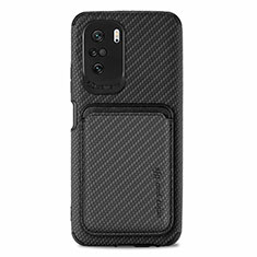 Funda Silicona Carcasa Ultrafina Goma con Magnetico S03D para Xiaomi Mi 11i 5G Negro