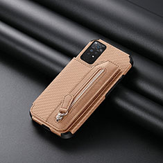 Funda Silicona Carcasa Ultrafina Goma con Magnetico S04D para Xiaomi Redmi Note 12 Pro 4G Oro