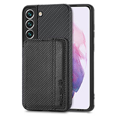 Funda Silicona Carcasa Ultrafina Goma con Magnetico S05D para Samsung Galaxy S22 5G Negro