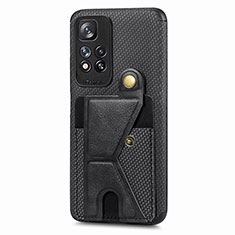 Funda Silicona Carcasa Ultrafina Goma con Magnetico S05D para Xiaomi Mi 11i 5G (2022) Negro