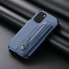 Funda Silicona Carcasa Ultrafina Goma con Magnetico S05D para Xiaomi Mi 11i 5G Azul