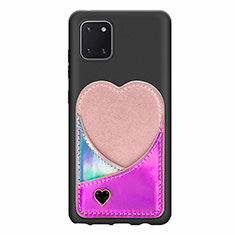 Funda Silicona Carcasa Ultrafina Goma con Magnetico S07D para Samsung Galaxy M60s Rosa