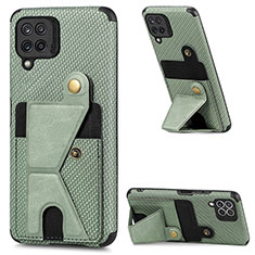 Funda Silicona Carcasa Ultrafina Goma con Magnetico S08D para Samsung Galaxy A22 4G Verde