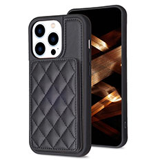 Funda Silicona Carcasa Ultrafina Goma con Magnetico S10D para Apple iPhone 14 Pro Max Negro