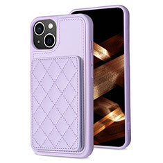 Funda Silicona Carcasa Ultrafina Goma con Magnetico S10D para Apple iPhone 14 Purpura Claro