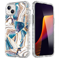 Funda Silicona Carcasa Ultrafina Goma Frontal y Trasera 360 Grados YJ2 para Apple iPhone 15 Multicolor