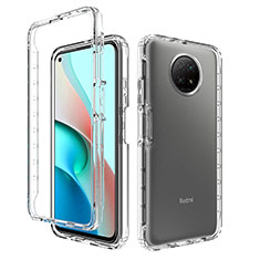 Funda Silicona Carcasa Ultrafina Transparente Goma Frontal y Trasera 360 Grados Gradiente para Xiaomi Redmi Note 9T 5G Claro