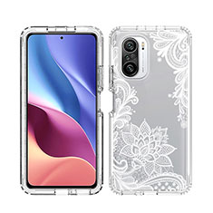 Funda Silicona Carcasa Ultrafina Transparente Goma Frontal y Trasera 360 Grados JX1 para Xiaomi Mi 11X 5G Blanco