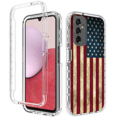 Funda Silicona Carcasa Ultrafina Transparente Goma Frontal y Trasera 360 Grados para Samsung Galaxy Jump3 5G Multicolor